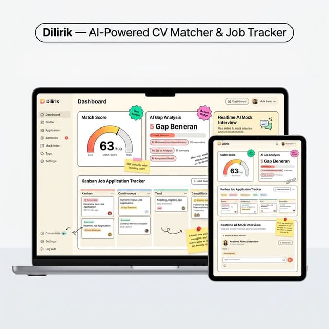 Dilirik - AI CV Matcher & Tracker
